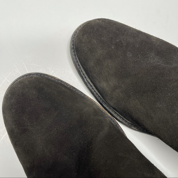 All Saints Suede Ankle Boots Chocolate Brown 46 - Picture 7 of 12